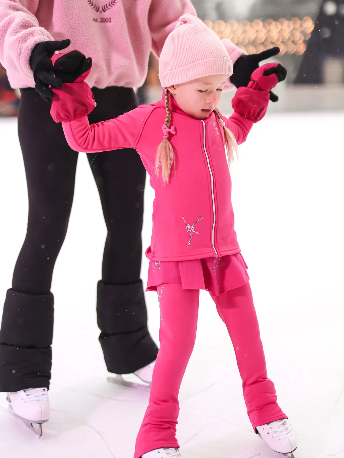 Young skaters with skates from Icestar