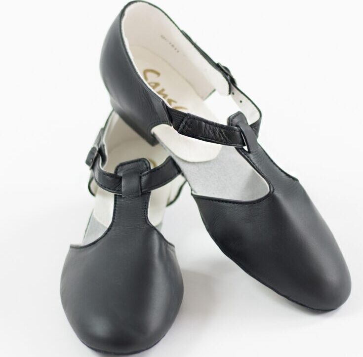 Sansha Leather teacher's shoes DIVA TE1L